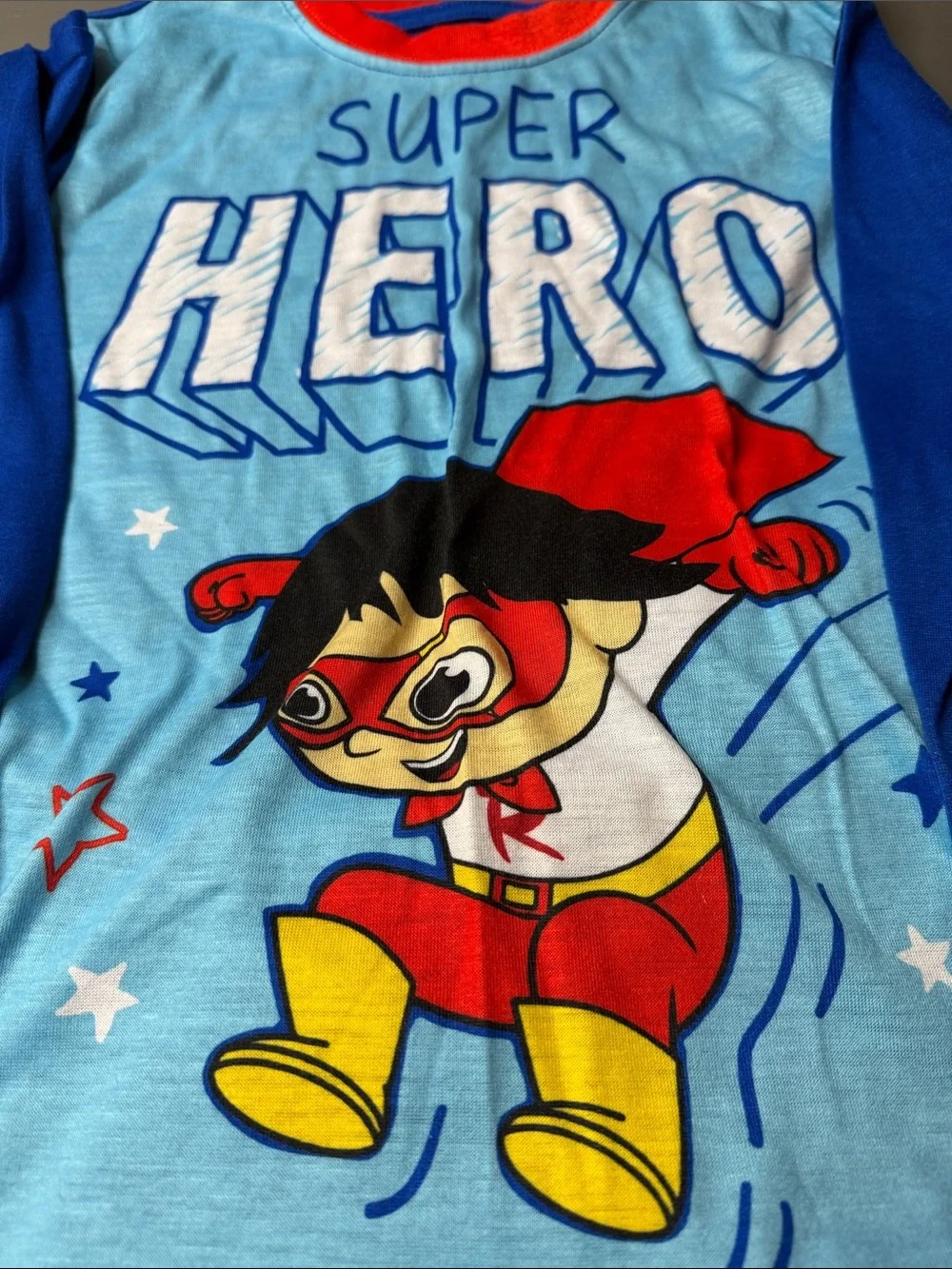 Kid’s Ryan’s World Pajama Set. Size: Med/8 NwoT